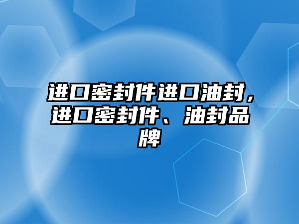 進口密封件進口油封，進口密封件、油封品牌