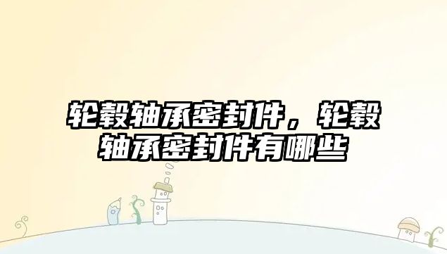 輪轂軸承密封件，輪轂軸承密封件有哪些