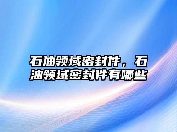 石油領(lǐng)域密封件，石油領(lǐng)域密封件有哪些