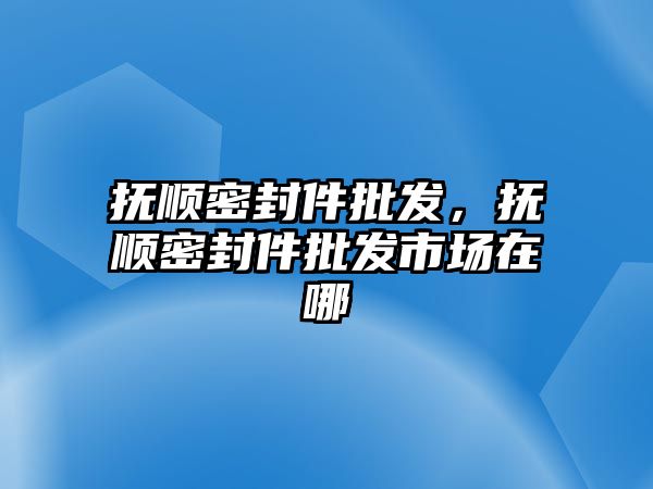 撫順密封件批發(fā)，撫順密封件批發(fā)市場在哪